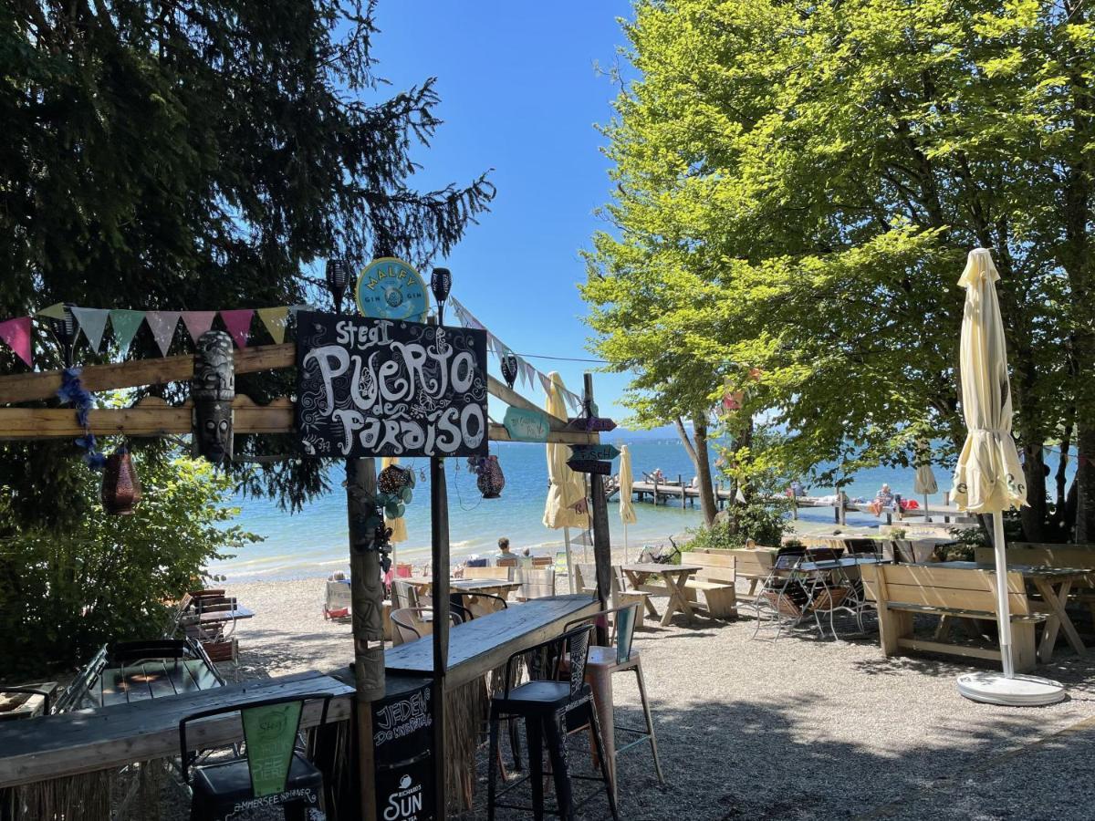 Casa Verde: Kueche, Tv, Nespresso, Im Gruenen Starnberg Exterior foto